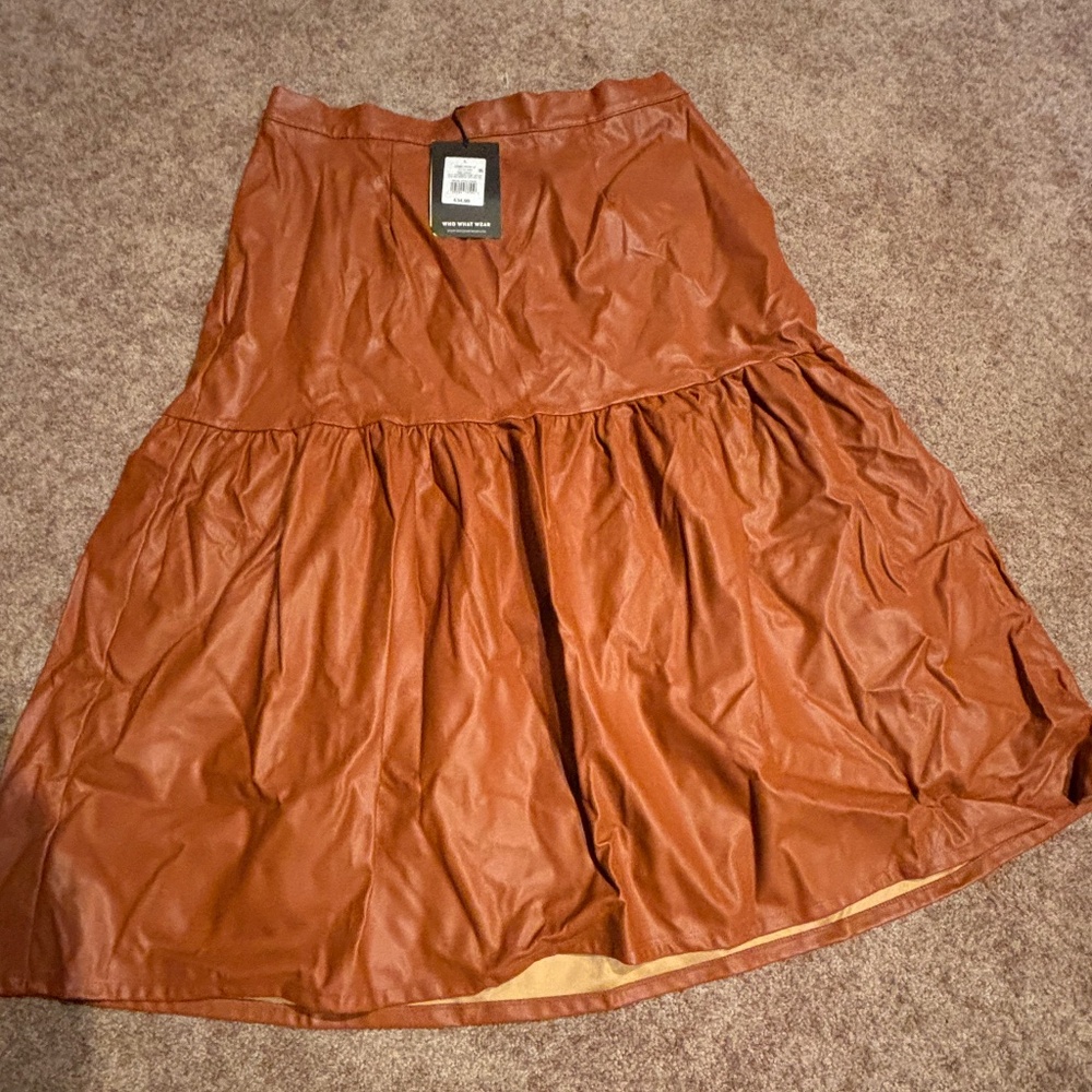 Leather Skirt